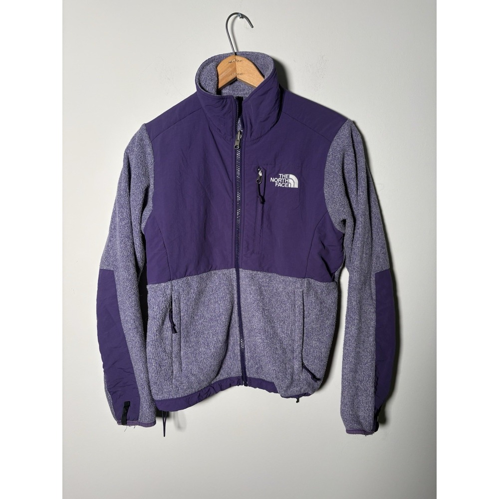 The North Face Denali Fleece Jacket Womens XS Purple Heather Y2K Polartec Zip